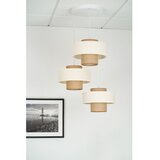  Brilagi - Visilica na sajli DALLAS 3xE27/15W/230V braon/krem/bela | Eponuda.com