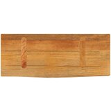Stolna ploča sa živim rubom 80x30x3 8 cm od masivnog drva manga | shoptok.hr