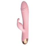 Argus Toys Vibrator sa dodatkom za klitoris Una, 10 funkcija, Roze | Eponuda.com