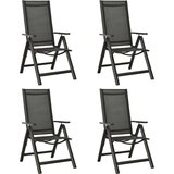 vidaXL 5-dijelni vrtni blagovaonski set aluminijski antracit | shoptok.hr