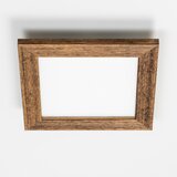  Brilagi - LED prigušiva svetiljka SLIMFRAME WOOD LED/25W/230V 34x34 cm + DO | Eponuda.com