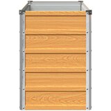  Povišeni vrtni krevet Prirodna 100 x 40 x 55 cm | shoptok.hr