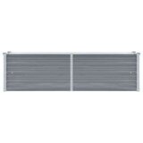  Visoka greda iz pocinkanega jekla 160x40x45 cm sive barve, (20611462) | Shoptok.si
