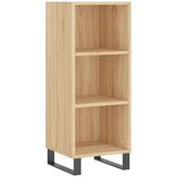 Maison Chic Komoda - Predalnik sonoma hrast 34,5x32,5x90 cm inženirski les, (21718054) Cene