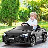  Dječji električni auto Audi RS s 2.4 G daljinskim upravljačem, muzikom i farovima, crne boje. | shoptok.hr