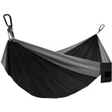 Aga viseća mreža za putovanja 270 x 140 cm MR4206-2 - crno/siva | shoptok.hr
