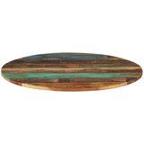  Okrogla mizna plošča 80 cm 15-16 mm trpredelan les | Shoptok.si