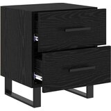  Noćni ormar Crni hrast 40 x 35 x 47,5 cm Konstruirano drvo | shoptok.hr
