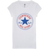 Converse Majice s kratkimi rokavi TIMELESS CHUCK PATCH TEE Bela | Shoptok.si