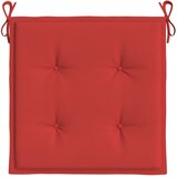  Jastuci za vrtne stolice 6 kom crveni 50 x 50 x 4 cm od tkanine | shoptok.hr