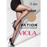 Raj-Pol Woman's Tights Pation Viola 15 DEN | Shoptok.si