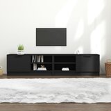 vidaXL tv ormarići 2 kom crni 80 x 35 x 36,5 cm od konstruiranog drva Cijene
