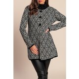 Fenzy Pleteni Kardigan S Uzorkom, Crno/Bijeli | shoptok.hr