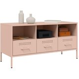 TV ormarić ružičasti 100,5 x 39 x 50,5 cm čelični | shoptok.hr