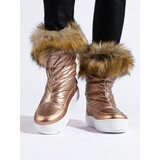 SHELOVET Women's pink snow boots with fur Cijene