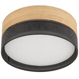  Plafonsko svetlo NICOL 4xE27/15W/230V prečnik 50 cm furnir/crna | Eponuda.com