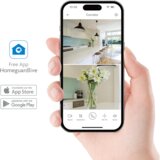  Homeguard 2K Unutarnja IP kamera PTZ, AI detekcija | shoptok.hr