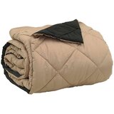  Poletna odeja Črna in taupe 200 x 200 cm Mikrovlakna, (5000288271) | Shoptok.si