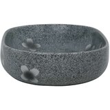 Nadgradni umivaonik plavi ovalni 59 x 40 x 14 cm keramički | shoptok.hr