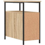  Noćni ormarić boja hrasta 30 x 60 x 60 cm od konstruiranog drva | shoptok.hr