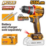  Akumulatorska udarna bušilica CDLI205581 55Nm 20V SOLO INGCO | Eponuda.com