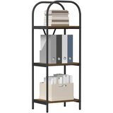  Polica Dimljeni hrast 40 x 30 x 109 cm Konstruirano drvo | shoptok.hr