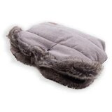 Kikka Boo zimska navlaka za rukohvat kolica Fur Melange grey ( KKB41106 ) | Eponuda.com
