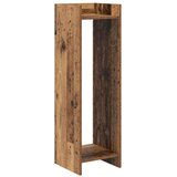  Stalak za biljke s policom Staro drvo 30 x 30 x 100 cm | shoptok.hr