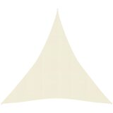 vidaXL Senčno jadro 160 g/m² krem 5x6x6 m HDPE, (20609566) | Shoptok.si