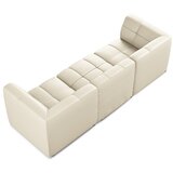 Makamii Bež sofa od imitacije kože 255 cm Aloha – | shoptok.hr