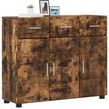  Kreveta Dimljeni hrast 88 5 x 30 5 x 73 cm Konstruirano drvo | shoptok.hr