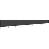  Vjetrobran s 9 panela od tkanine 1200 x 80 cm antracit | Eponuda.ba