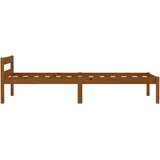  Okvir za krevet od masivne borovine boja meda 100 x 200 cm | shoptok.hr