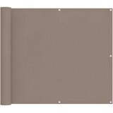  Balconska mreža Taupe 100 x 300 cm Oxford tkanina, (5000222522) | Shoptok.si