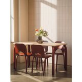 noo.ma Blagovaonski stol s pločom stola u dekoru hrasta 80x140 cm Meko – | shoptok.hr