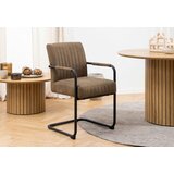 Time NASLANJAČ, tekstil svetlo rjava | Shoptok.si