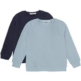 Minymo Sweater majica opal / tamno plava