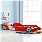  Otroška postelja dirkalni avtomobil 90x200 cm rdeča | Shoptok.si