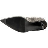 faina Gležnjače crna / srebro | shoptok.hr