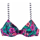 VENICE BEACH Bikini gornji dio 'Summer' mornarsko plava / roza