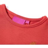  Dječja majica s dugim rukavima tamnocrvena 128 | shoptok.hr