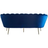 Livetastic 3-SED, temno modra tekstil | Shoptok.si