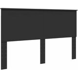  Uzglavlje s uzglavljem Crni hrast 160 cm Konstruirano drvo | shoptok.hr