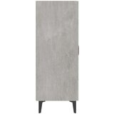  Komoda siva boja betona 70x34x90 cm od konstruiranog drva | shoptok.hr