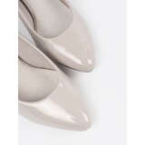 GOODIN Light gray stilettos | Shoptok.si