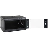  Mrežni ormar s pohranom Crna 53 x 45 x 30 cm Čelik | shoptok.hr