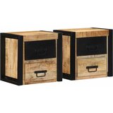 Noćni ormarići 2 kom 40x35x40 cm Puno grubo drvo Mango | shoptok.hr