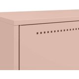 vidaXL Visoka komoda ružičasta 100,5x39x107 cm hladno valjani čelik | shoptok.hr