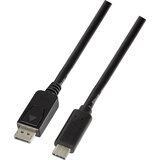 Logilink USB / DisplayPort Priključni kabel [1x Muški konektor USB 2.0 tipa C - 1x Muški konektor DisplayPort] 3.0 m Crna Cijene