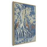  Slika - Hokusai Katsushika – Kirifuri Fall on Kurokami Mount 80x120 U prirodnom drvenom okviru | shoptok.hr